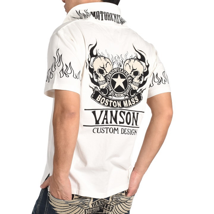 VANSON（バンソン） 【2026春夏新作】バンソン ポロシャツ 復刻定番