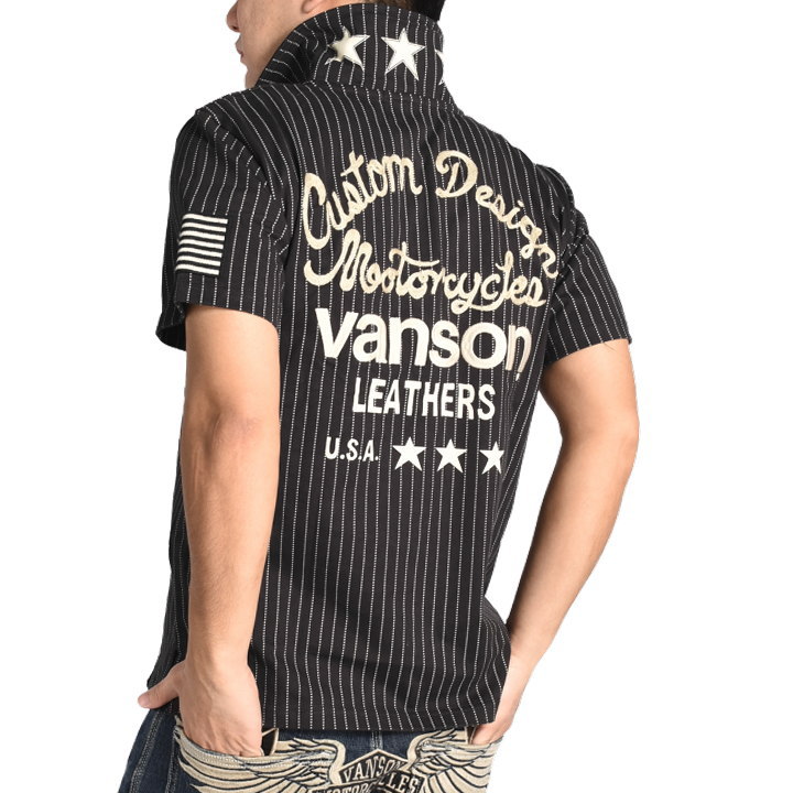 VANSON（バンソン） 【2026春夏新作】バンソン ポロシャツ Custom