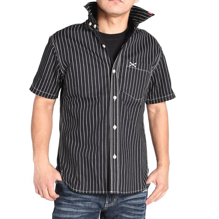 VANSON（バンソン） 【2026春再入荷】バンソン 半袖シャツ ワン