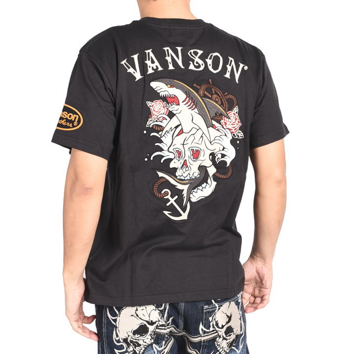VANSON 【2025春夏新作】バンソン Tシャツ アメリカン