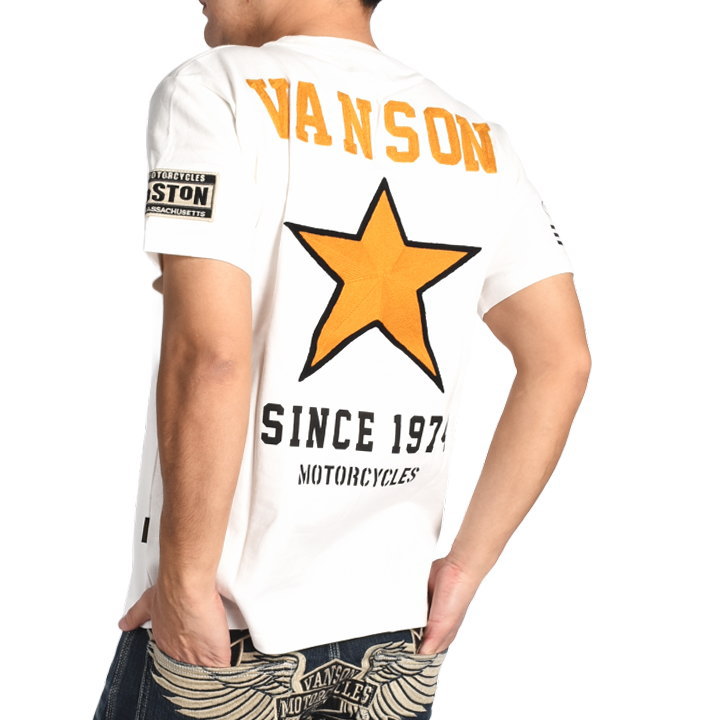 VANSON（バンソン） 【2026春夏新作】バンソン VANSON Tシャツ ワン 