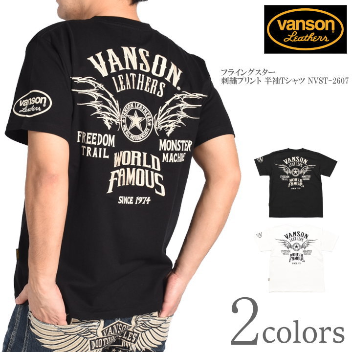 VANSON（バンソン） 【2026春夏新作】バンソン VANSON Tシャツ