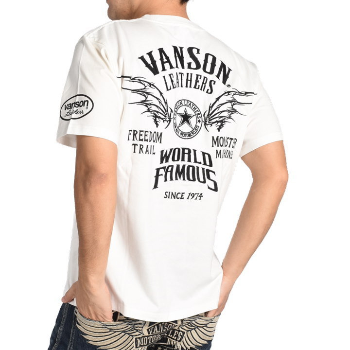 VANSON（バンソン） 【2026春夏新作】バンソン VANSON Tシャツ 
