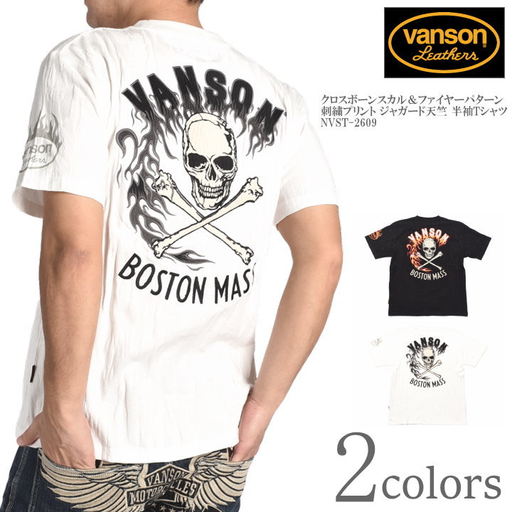 VANSON（バンソン） 【2026春夏新作】バンソン VANSON TTシャツ クロス