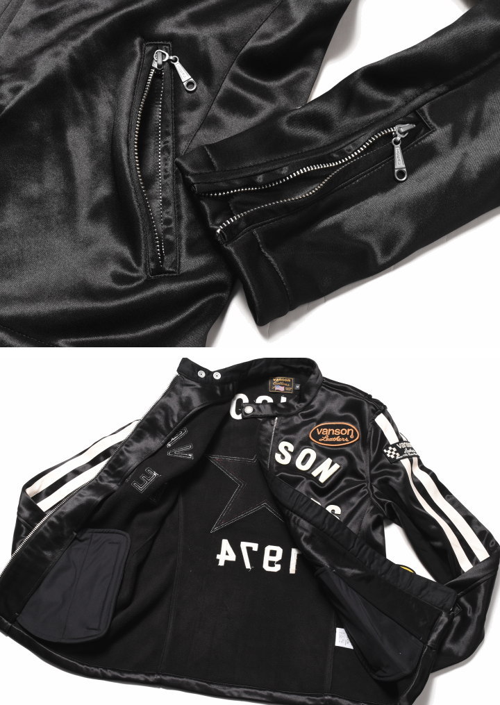 【ほぼ未使用】VANSON ライダース復刻モデル NVSZ-2215 nvsz-2215-1.jpg