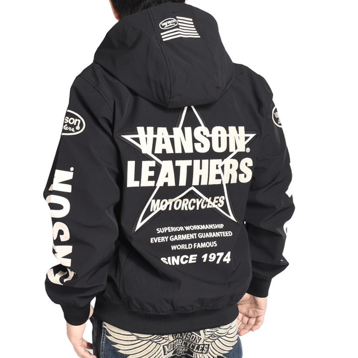 VANSON（バンソン） 【2026春新作】バンソン ワンスター 刺繍プリント