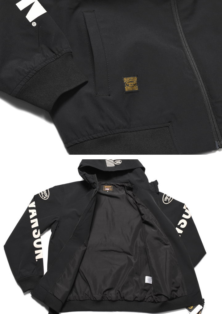 2026春新作】バンソン VANSON ワンスター 刺繍プリント 高耐水圧・高透