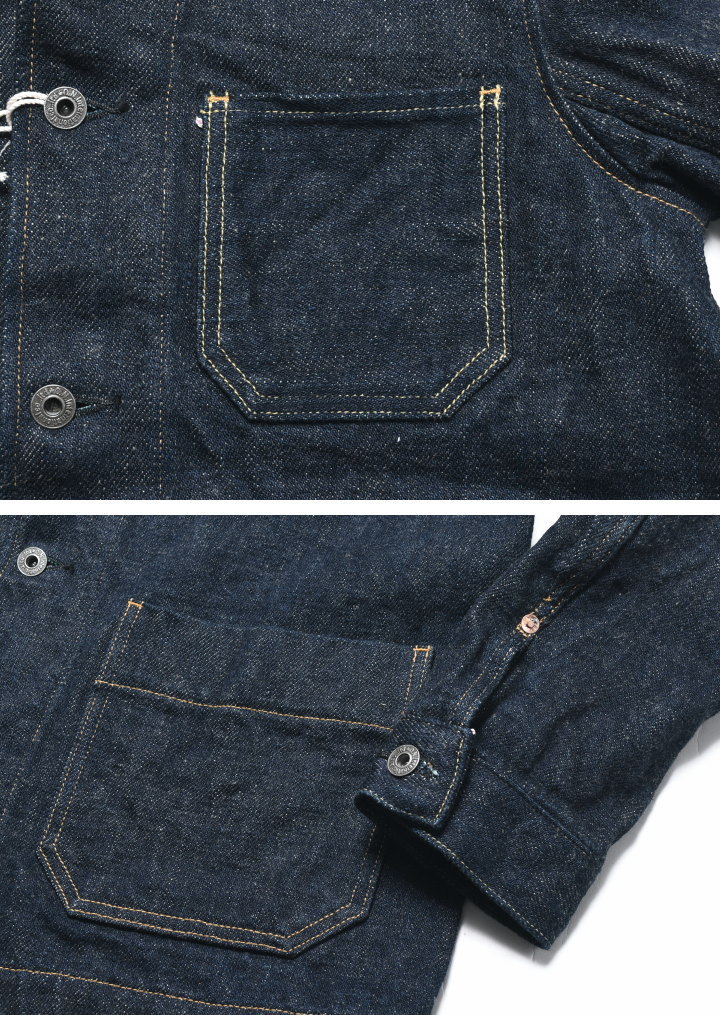 鬼デニム ONI DENIM ジャケット 20oz. 鬼秘シークレットデニム