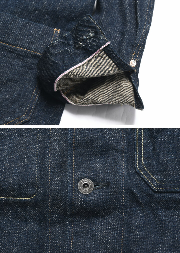 鬼デニム ONI DENIM ジャケット 20oz. 鬼秘シークレットデニム