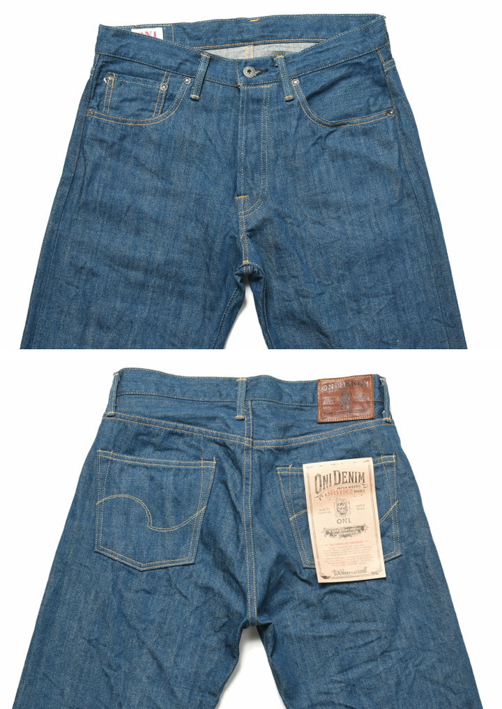 鬼デニム ONI DENIM 13.7oz. オールドフェードブルーデニム クラシック