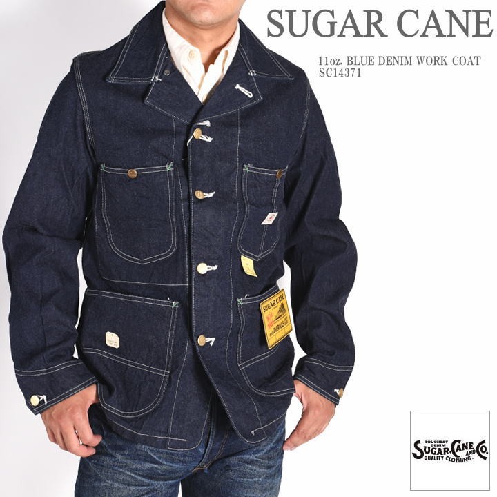 SUGAR CANE カバーオール デニムジャケット SC14371 sc14371-1.jpg