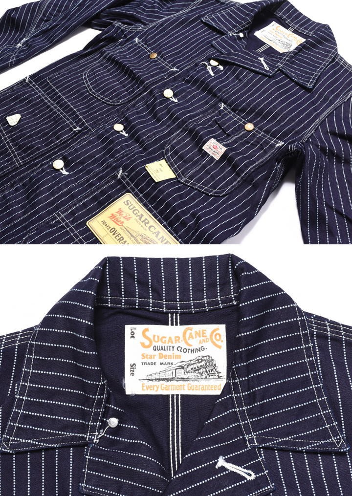 SUGAR CANE 【再入荷】シュガーケーン ジャケット 9oz
