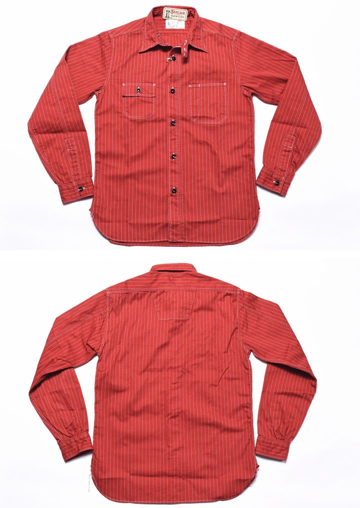SUGAR CANE 【再入荷】シュガーケーン ウォバッシュ シャツ