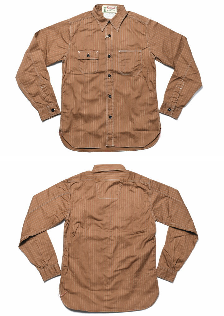 SUGAR CANE 【再入荷】シュガーケーン ウォバッシュ シャツ