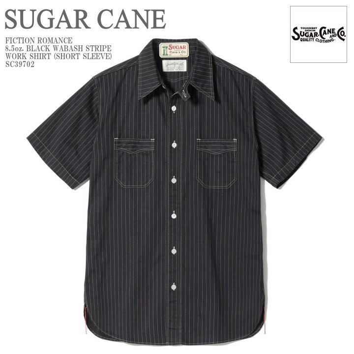 k*k様 SUGAR CANE シュガーケーン ウォバッシュストライプシャツワー SUGAR CANE 【2026春夏新作】シュガーケーン ウォバッシュ シャツ
