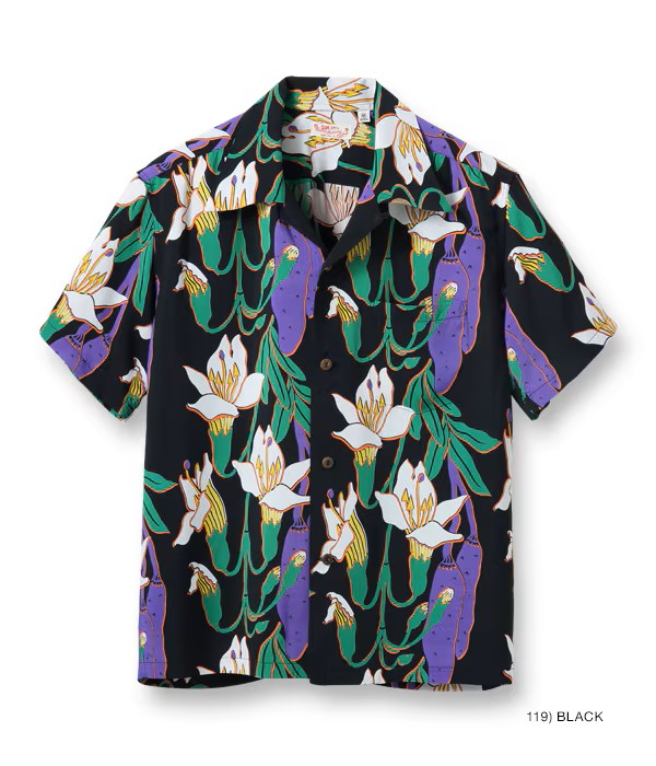 SUN SURF サンサーフ アロハシャツ “CANOE TREE” カヌー・ツリー S/S