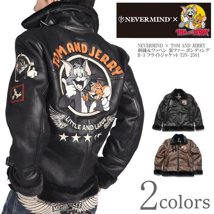 2025秋冬新作】NEVERMIND × TOM AND JERRY トムとジェリー コラボ