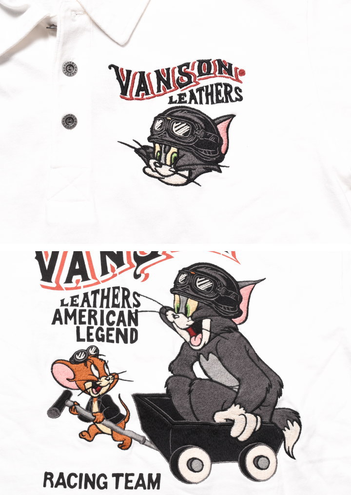 VANSON バンソン × TOM AND JERRY トムとジェリー コラボ