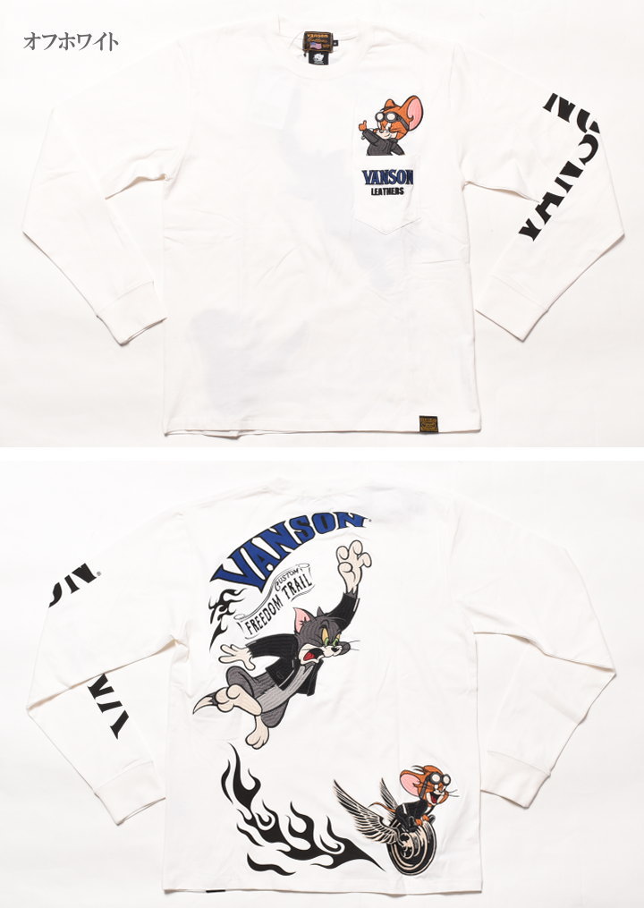 VANSON（バンソン） × TOM AND JERRY トムとジェリー コラボ