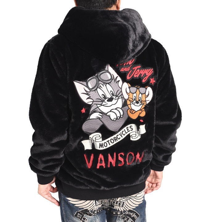 VANSON バンソン × TOM AND JERRY トムとジェリー コラボ アウター  