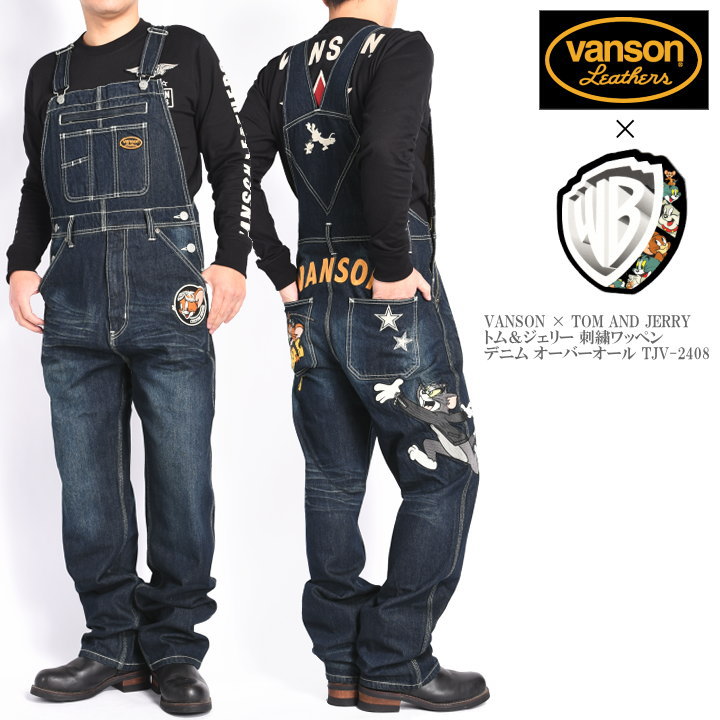 VANSON（バンソン） 【再入荷】バンソン × TOM AND JERRY トムと