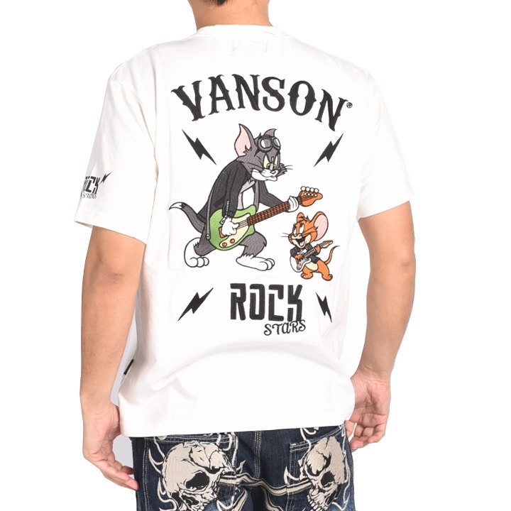 VANSON 【2025春夏新作】バンソン × TOM AND JERRY トムと VANSON 【2025春夏新作】バンソン × TOM AND JERRY トムと