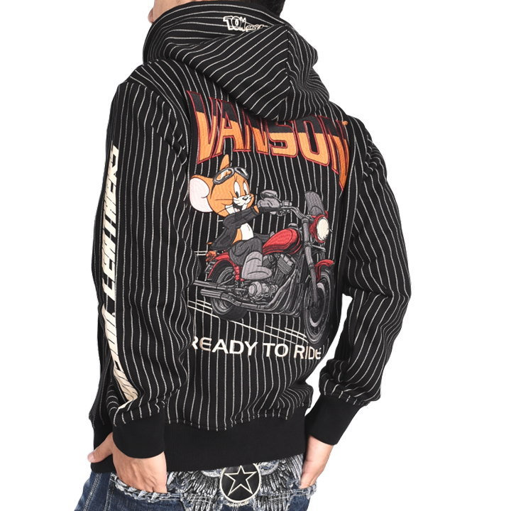 VANSON（バンソン） 【2025秋冬新作】バンソン × TOM AND JERRY トムと