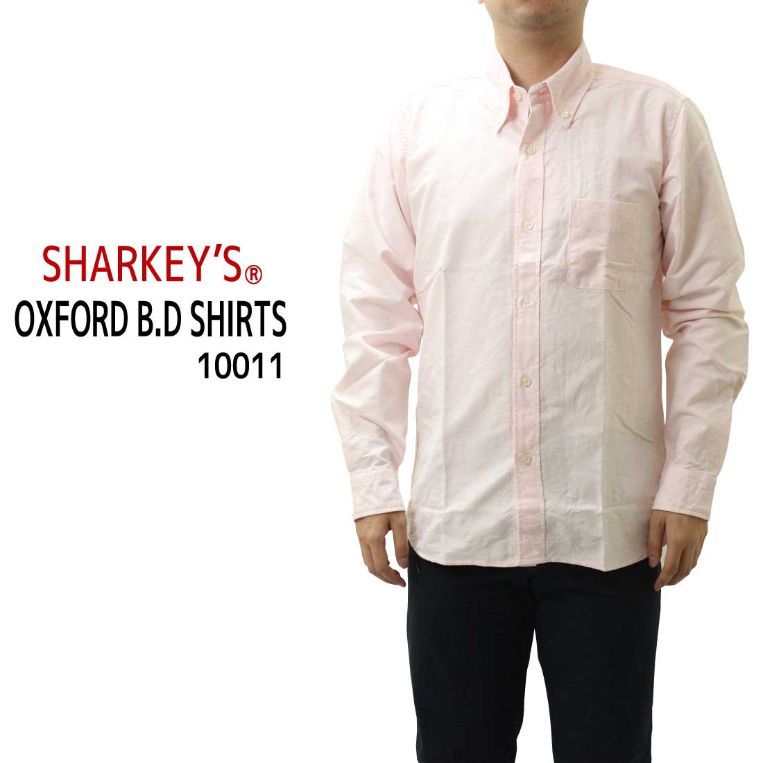 THE SHARKEY&apos;S GALLERY 服  長袖 シャツ 10011 カジュアルシャツ ボタン...