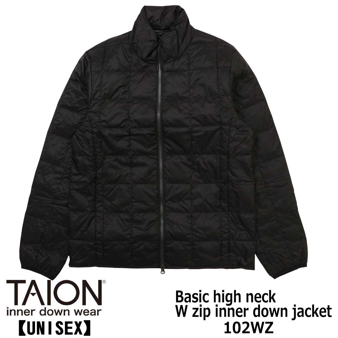 TAION（タイオン） インナー ダウン ジャケット TAION-102WZ 