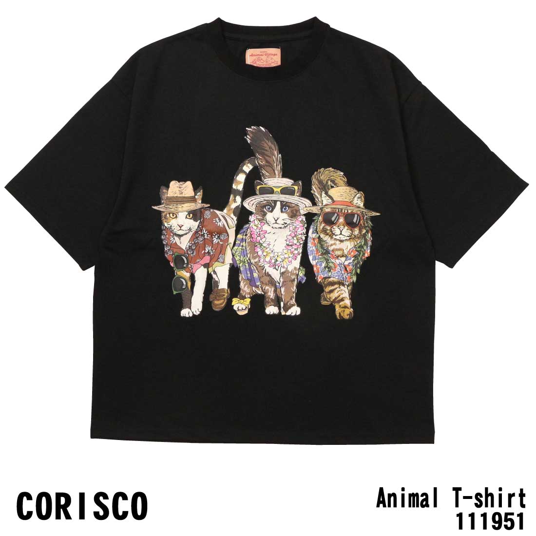メール便 発送 CORISCO コリスコ 半袖 Tシャツ トップス クルー