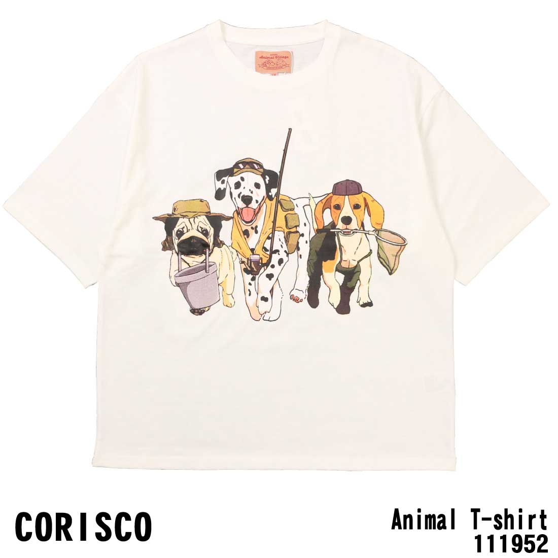 メール便 発送 CORISCO コリスコ 半袖 Tシャツ トップス クルーネック