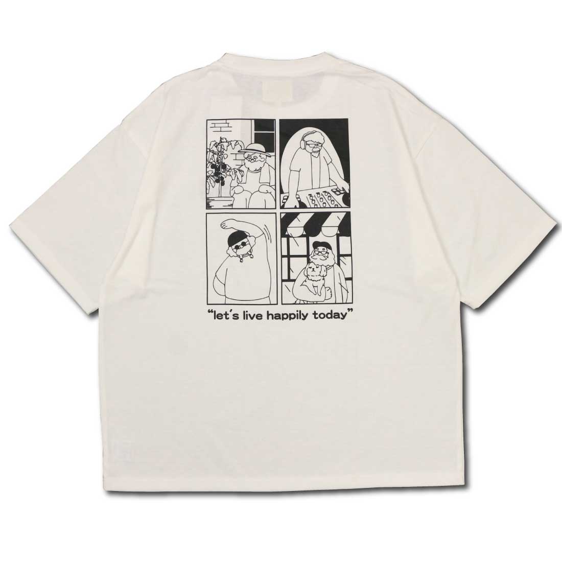 CORISCO コリスコ ベースボールシャツ FLORIDA メンズ L 紺 メール便発送 CORISCO コリスコ 半袖 Tシャツ 111979 おじさん柄