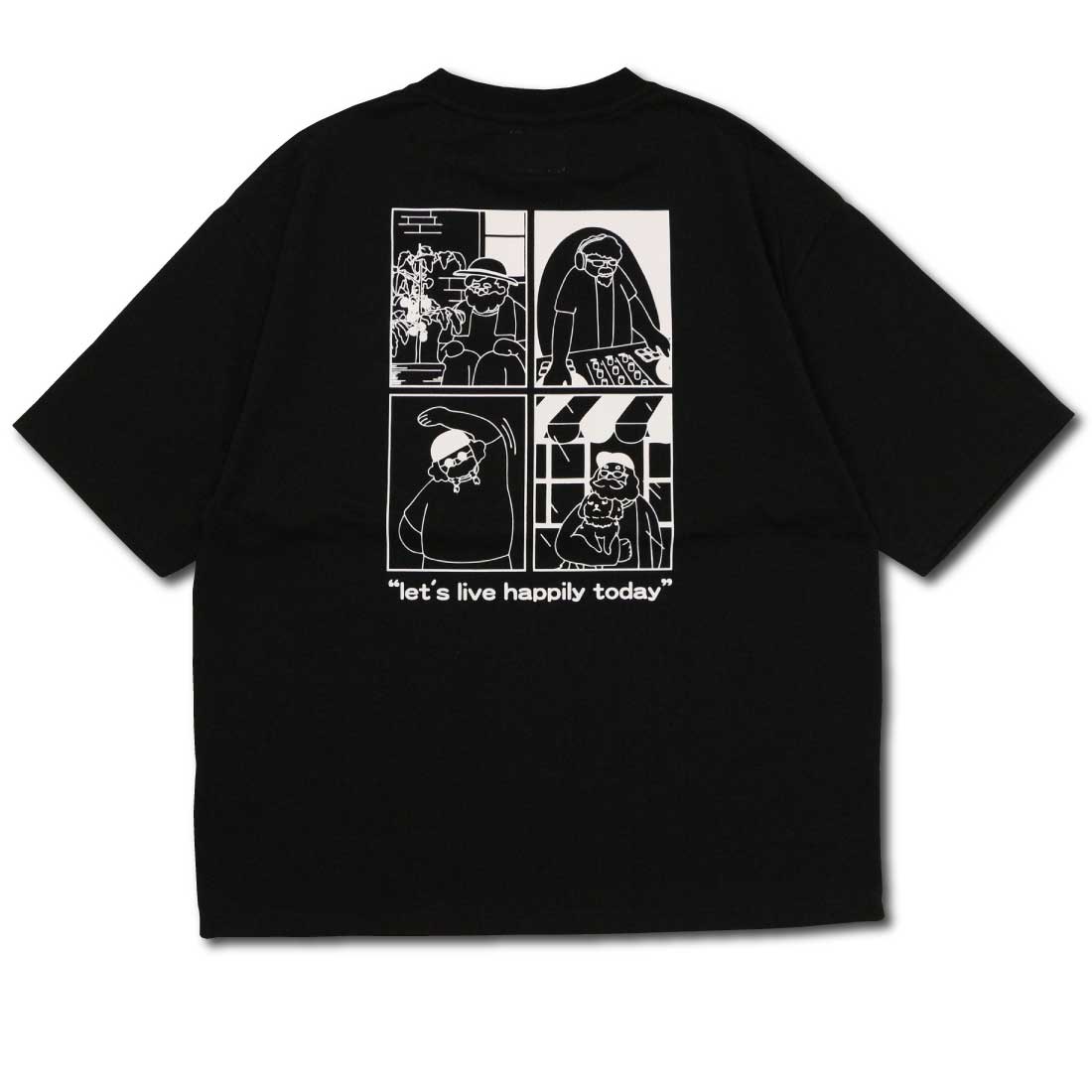 Courreges★プリンス オブ ウェールズ柄 半袖Tシャツ courreges (クレージュ) コットン シグネチャーコントラスト