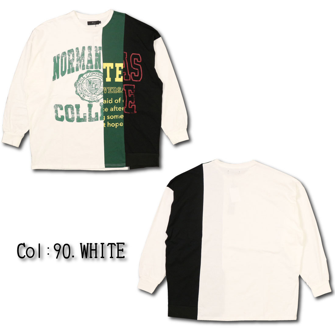 【CALUX/キャラクス】 リメイク カレッジ Tシャツ 2025年最新】calux リメイクtシャツの人気アイテム - メルカリ