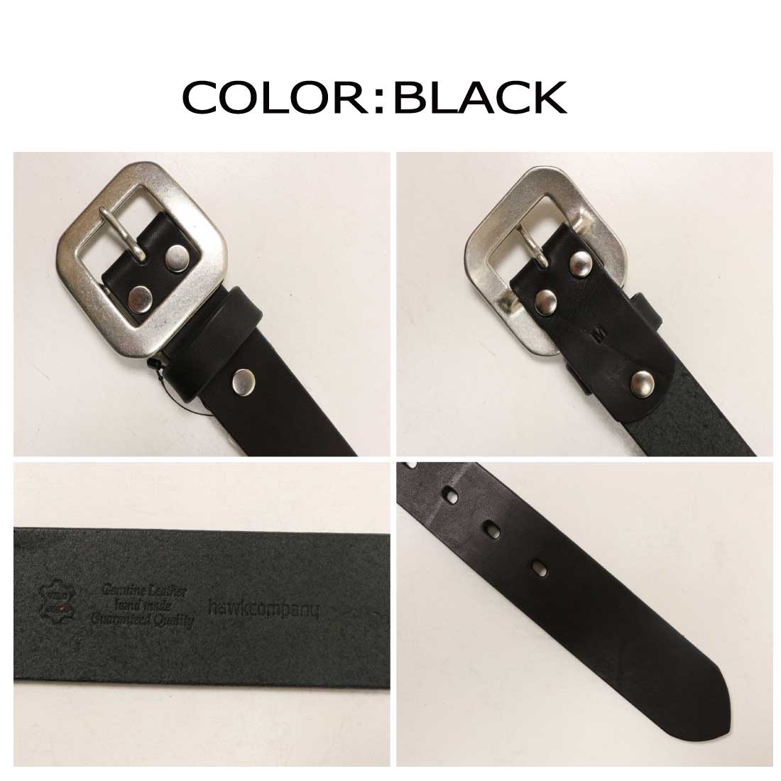Hawk Company（ホークカンパニー） ベルト 1621 姫路レザー 栃木レザー