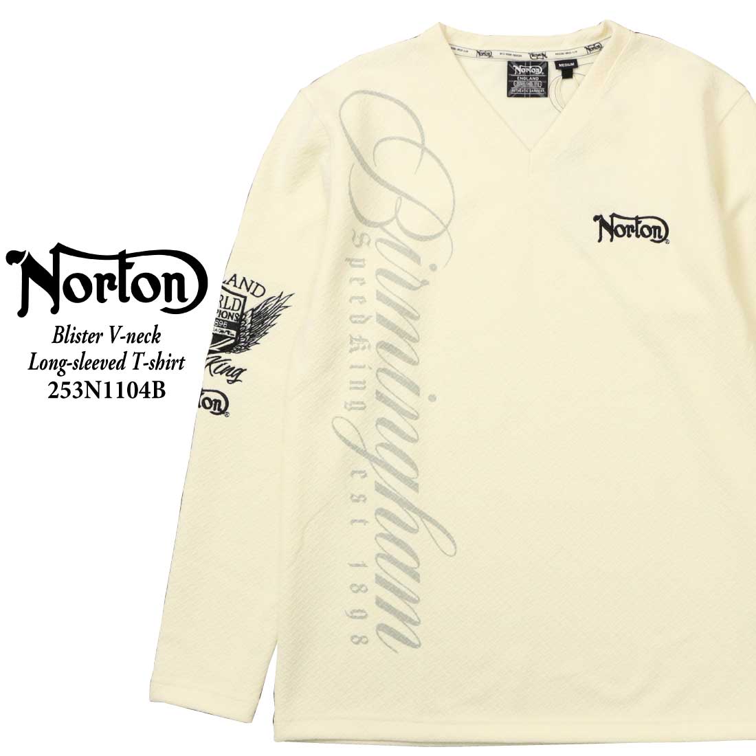 ノートン（NORTON） 服 長袖 Tシャツ カットソー 253N1104B ブリスター