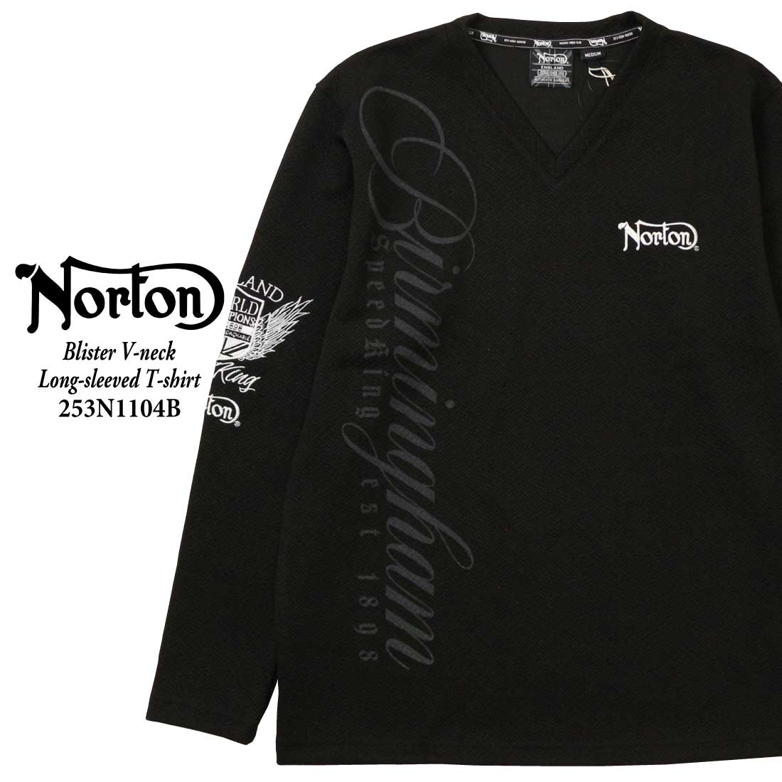 ノートン（NORTON） 服 長袖 Tシャツ カットソー 253N1104B ブリスター