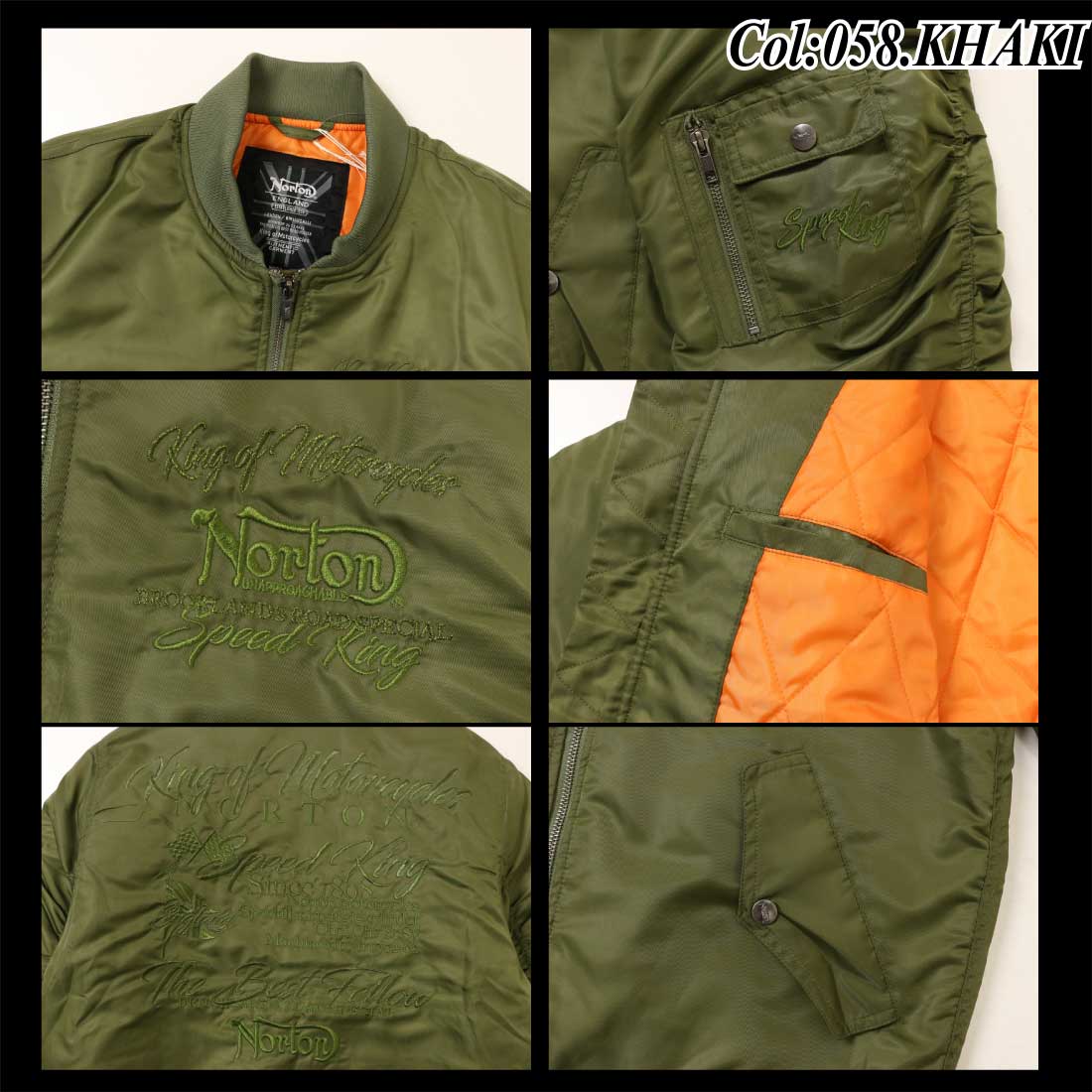ノートン（NORTON） 服 アウター ジャケット フライトジャケット