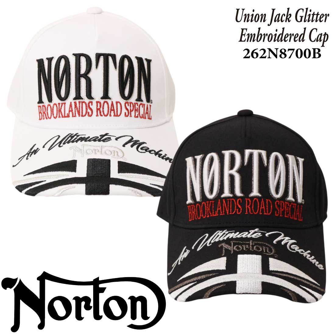 ノートン（NORTON） 服 帽子 キャップ 262n8700B ユニオンジャック