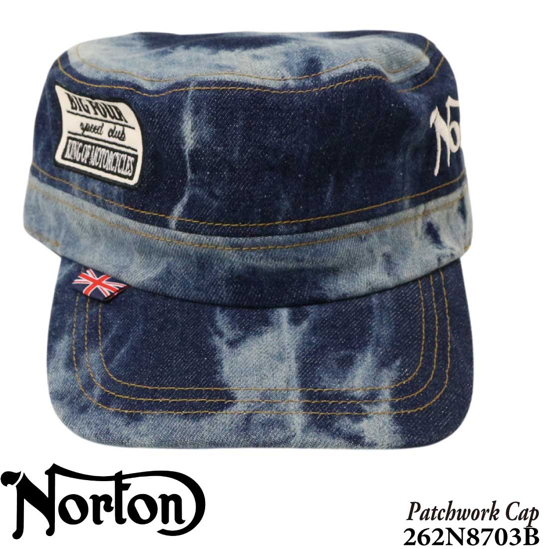 ノートン（NORTON） 服 帽子 キャップ 262n8703B ワッペン ワーク