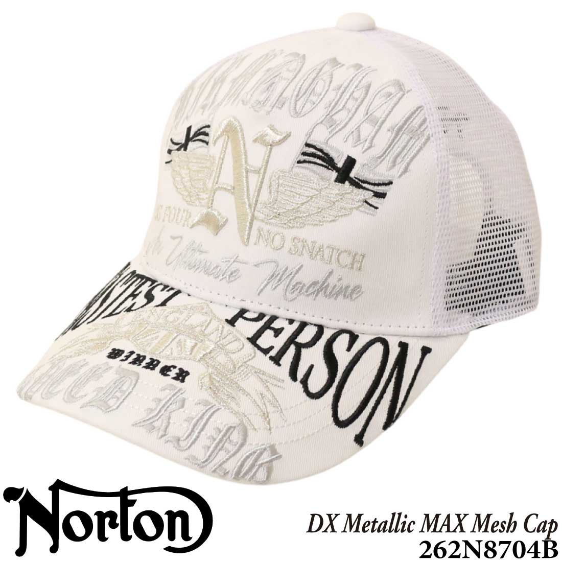 ノートン（NORTON） 服 帽子 キャップ 262n8704B DXメタリックMAX