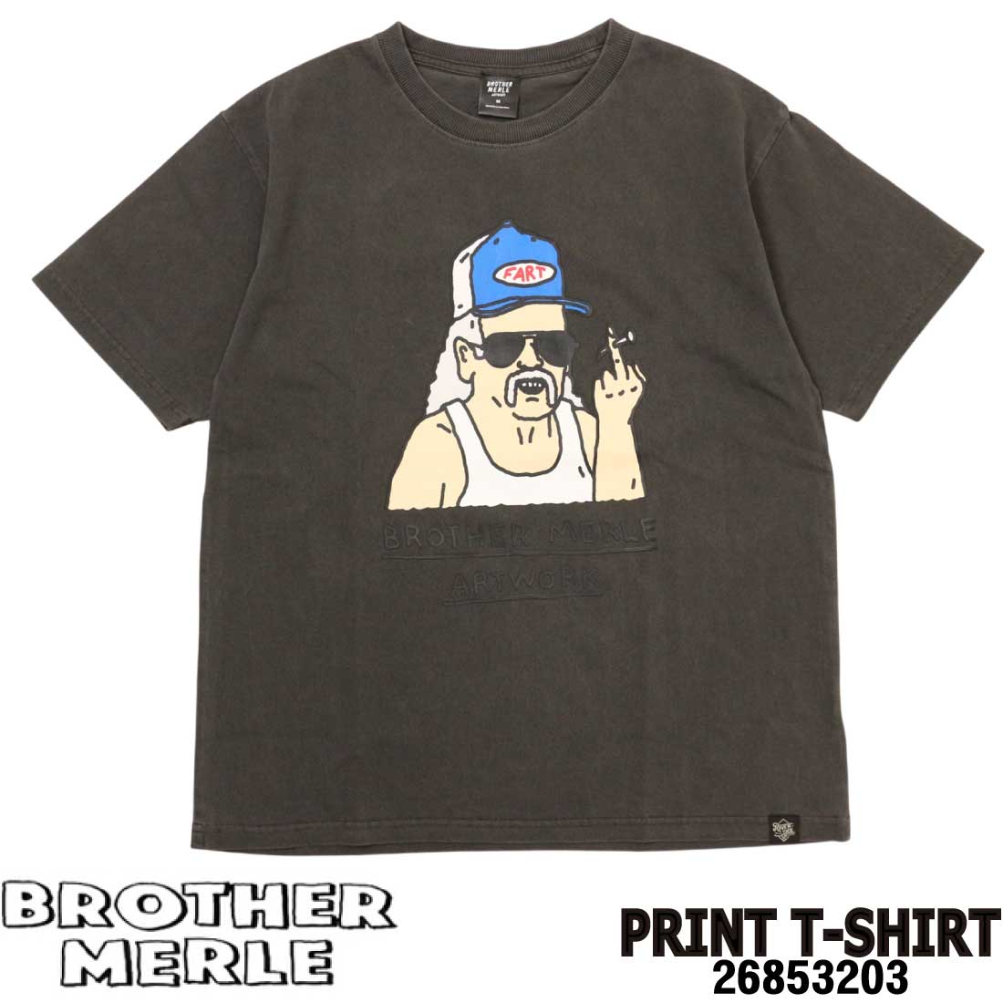メール便発送 BROTHER MERLE ブラザーマール 半袖 Tシャツ 26853203