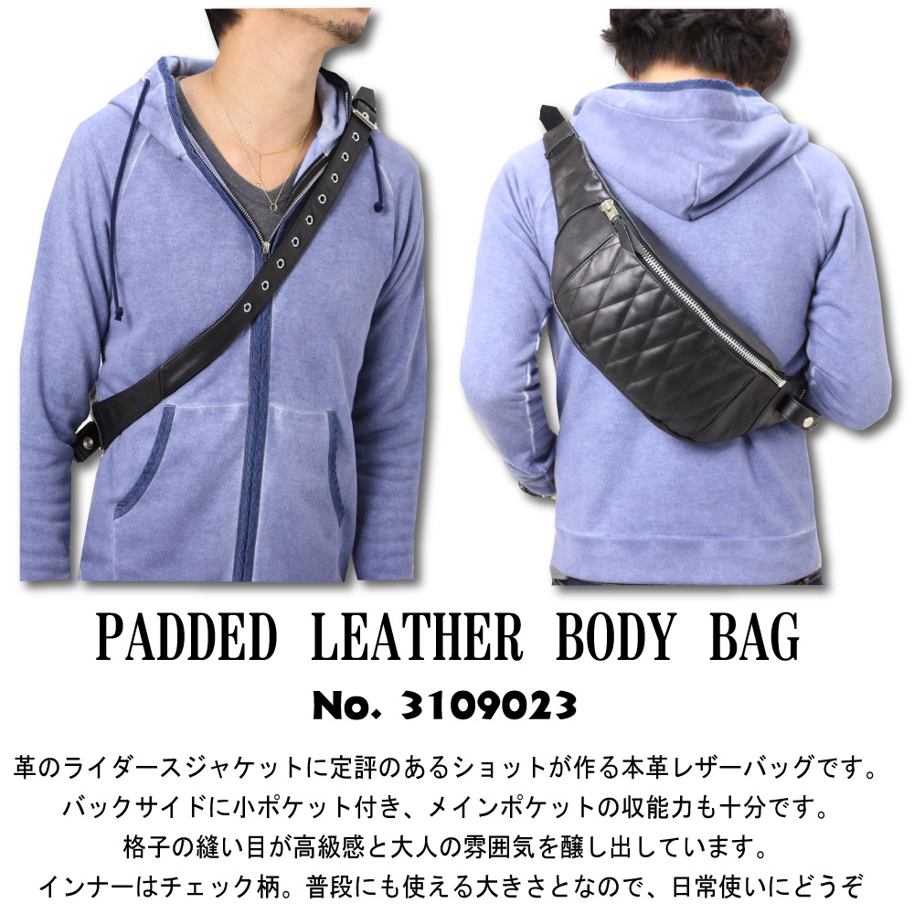 Schott N.Y.C（ショット） Schott 3109023 782-3976006 PADDED LEATHER