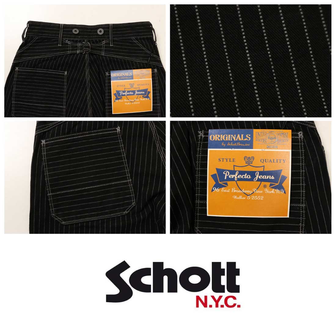 パンツ SCHOTT street denim 16OZ. DENIM PANTS/デニムパンツ | Schott（ショット） ｜【公式】通販