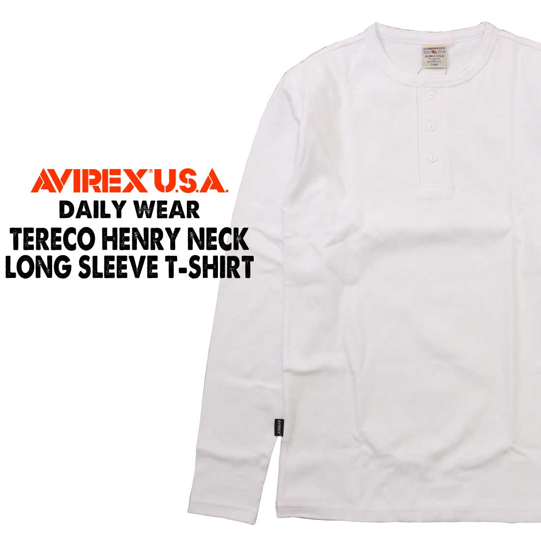 AVIREX（アヴィレックス） アビレックス デイリー 長袖 Tシャツ