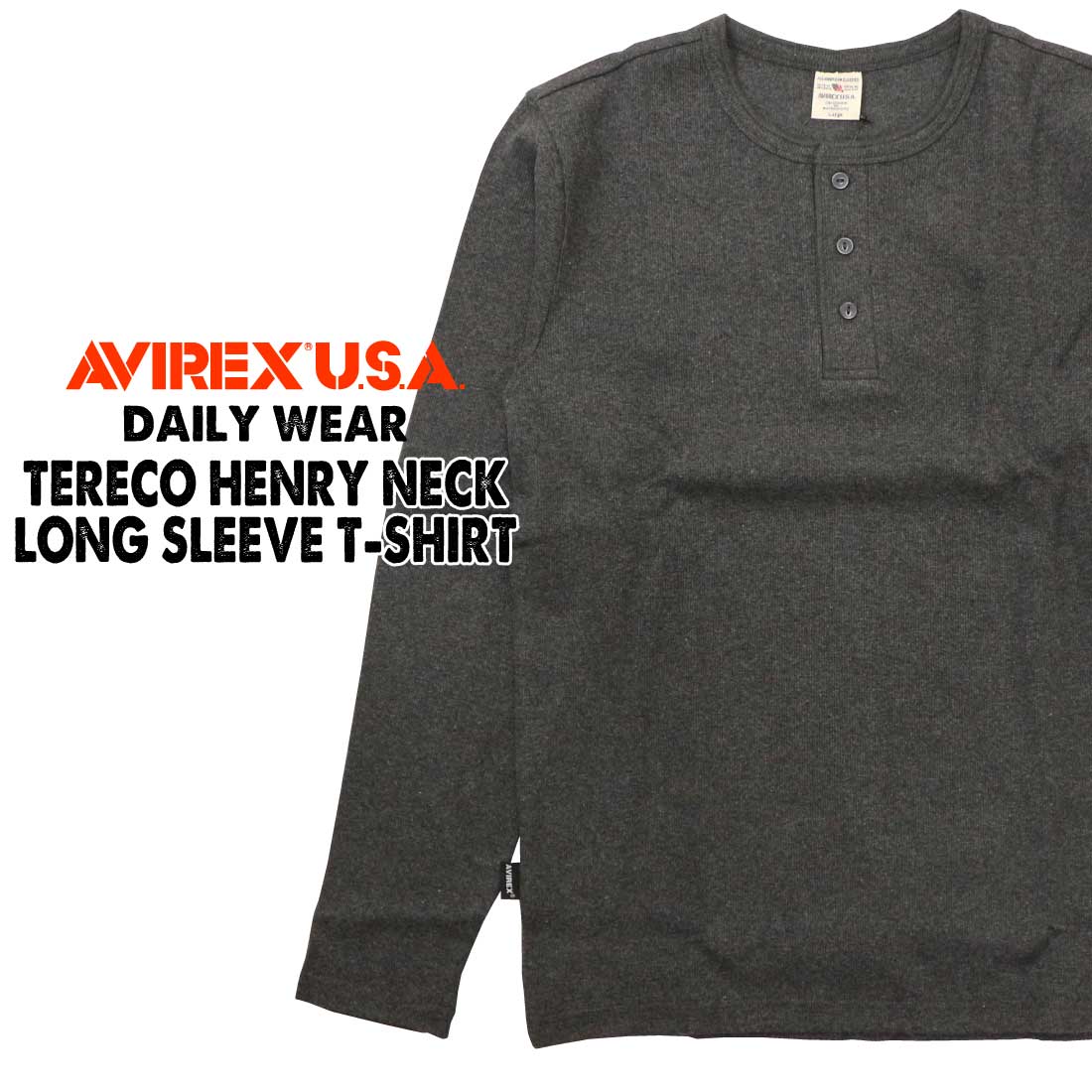 AVIREX（アヴィレックス） アビレックス デイリー 長袖 Tシャツ