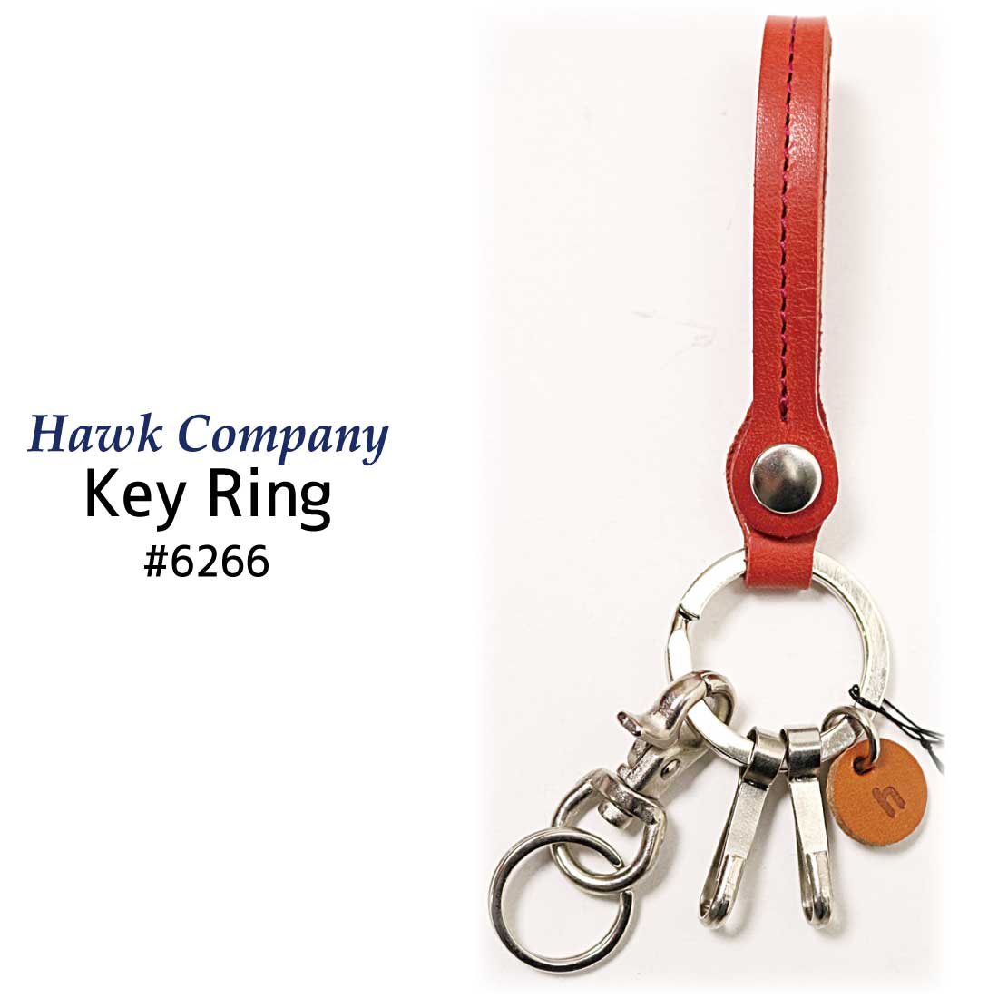 Hawk Company メール便発送 ホークカンパニー キーリング