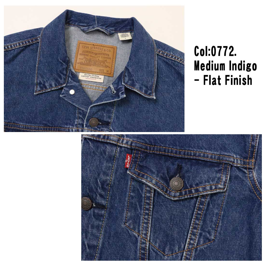 リーバイス　Levi's デニムジャケット　175/96A 72334 Levi's（リーバイス） Levi's LEVI'S Gジャン デニム ジャケット 72334
