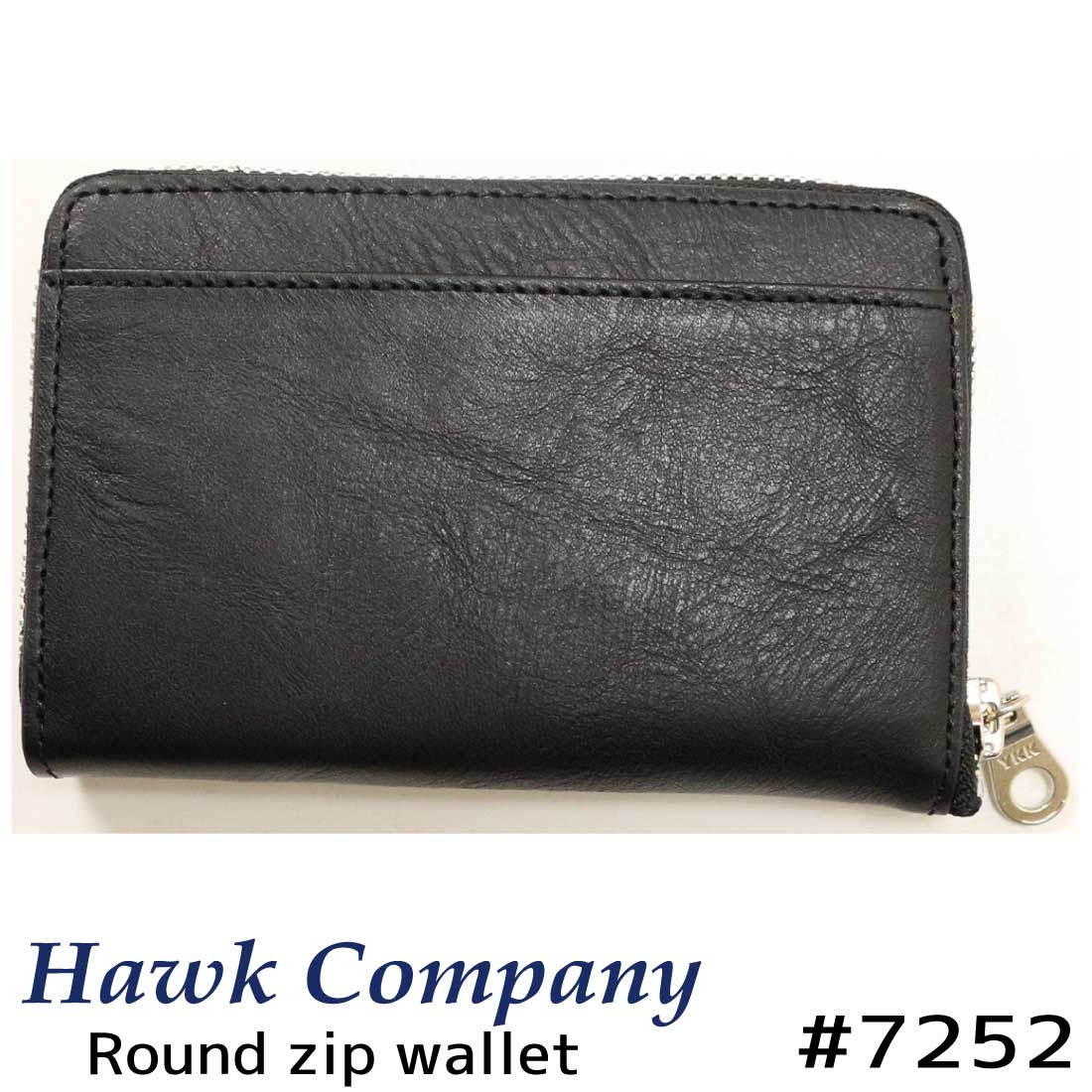 Hawk Company ホークカンパニー 財布 7252 ラウンド 二つ折り財布 メンズ レディー...