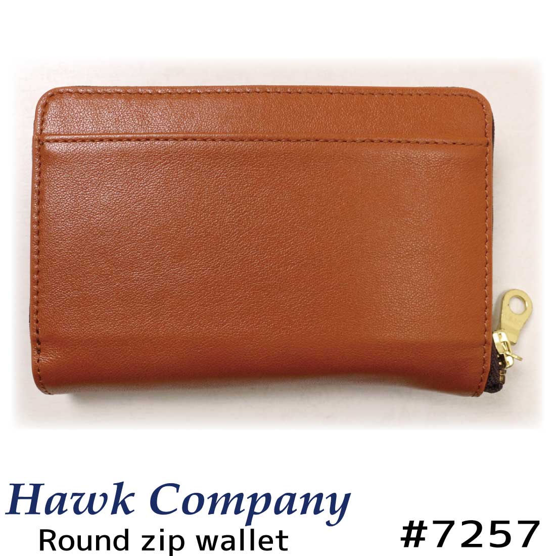Hawk Company（ホークカンパニー） 財布 7257 ラウンド ウォレット 二